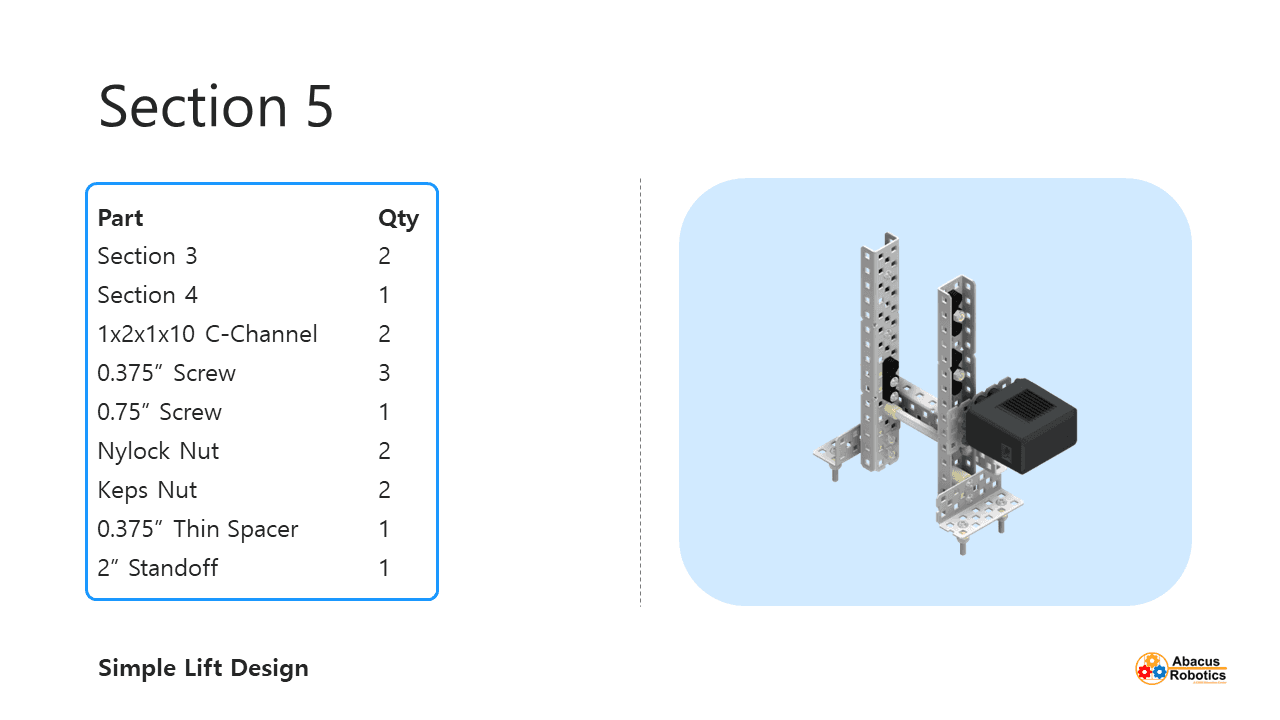 Abacus Robotics home page of company website