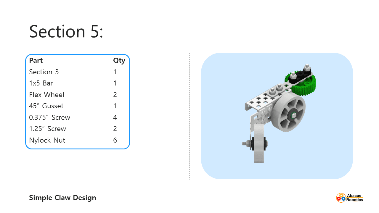 Abacus Robotics home page of company website